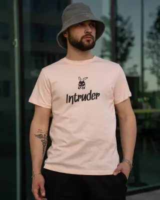 Футболка чоловіча "Bunny" Intruder бежева