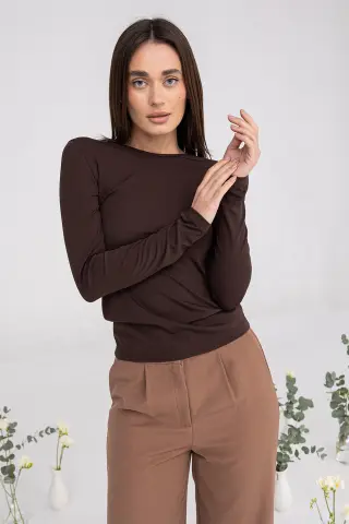 Camel Palazzo Pants