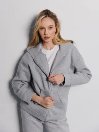 Худі Джуді JUDY начос сірий меланж