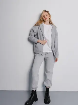 Худі Джуді JUDY начос сірий меланж