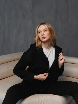 Худі Джуді JUDY начос чорний