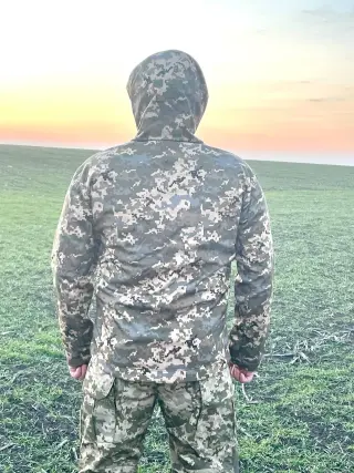 Тактична демісезонна куртка Soft Shell Піксель