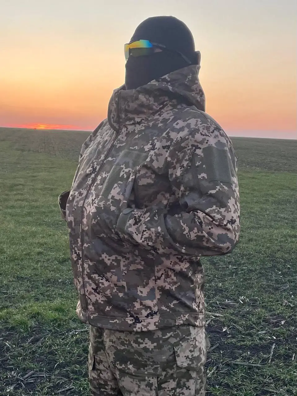Тактична демісезонна куртка Soft Shell Піксель