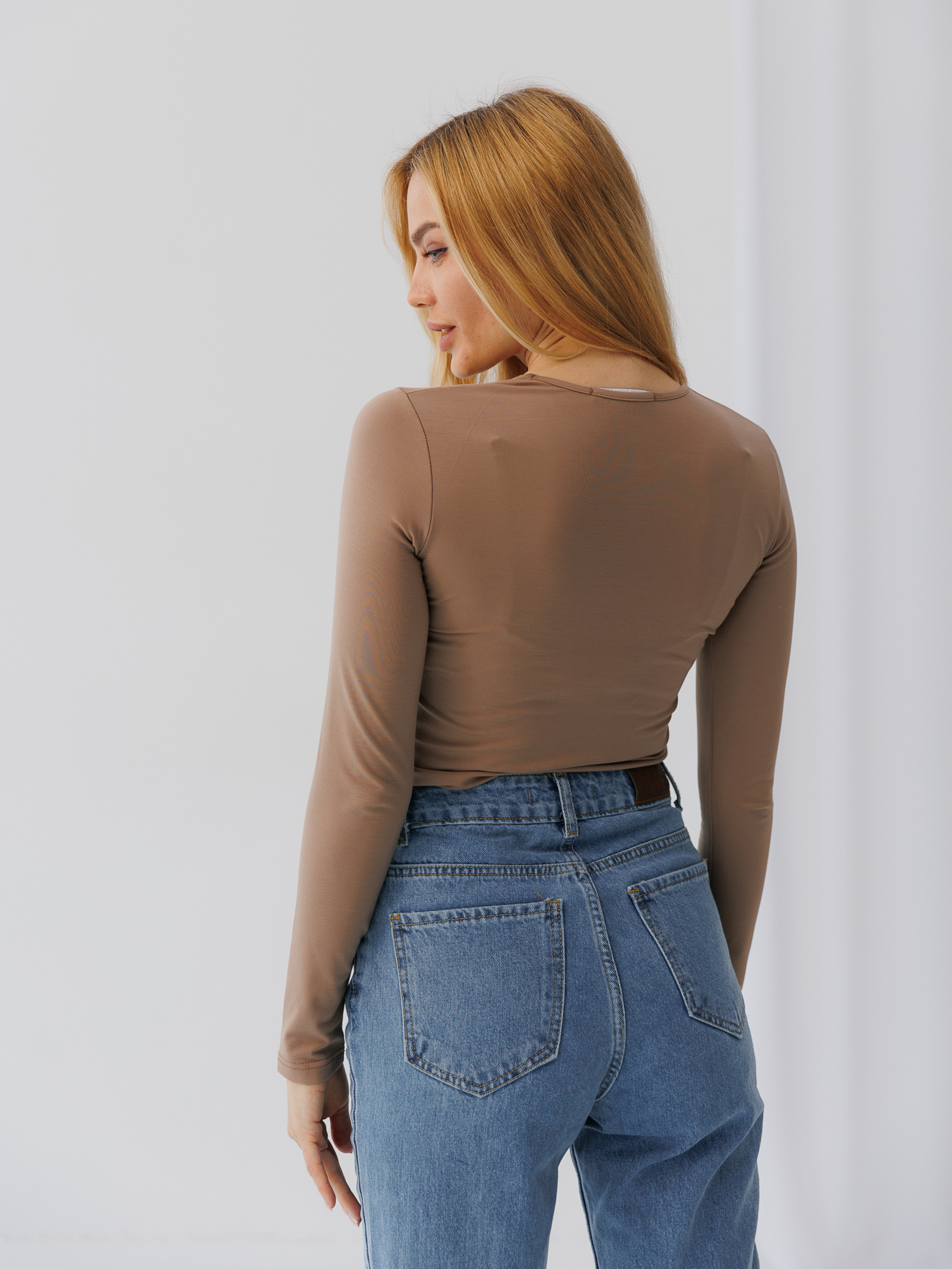 Nicki Beige Longsleeve