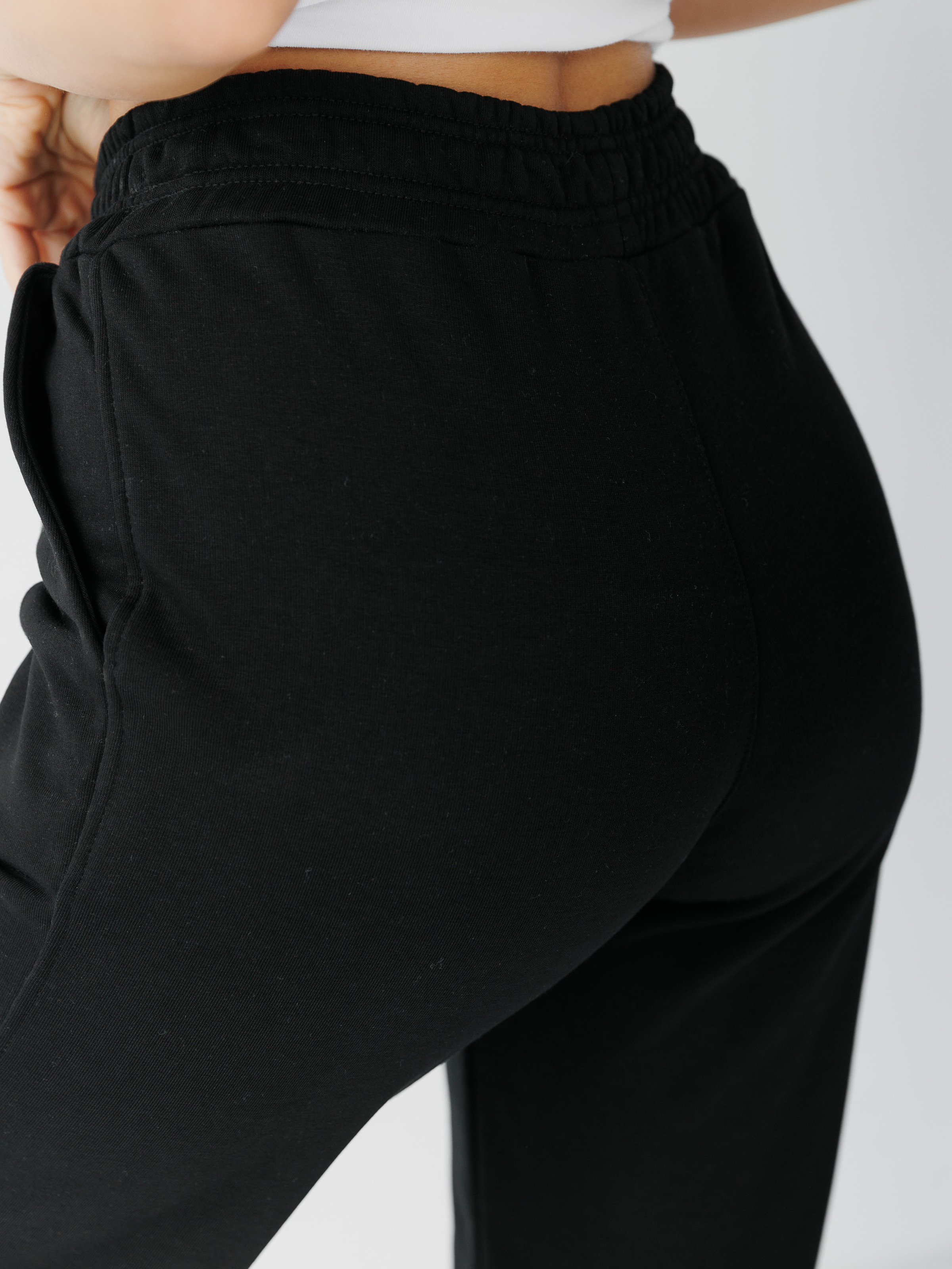 Black Joggers Fleece