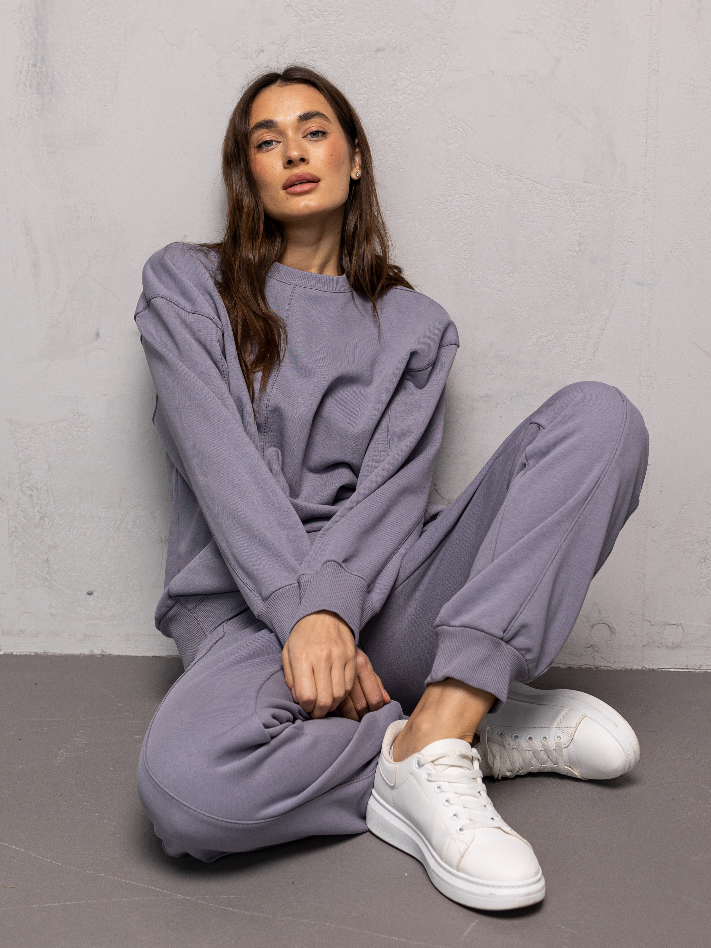 Women's Sports Suit Karly REVER Grey Fleece