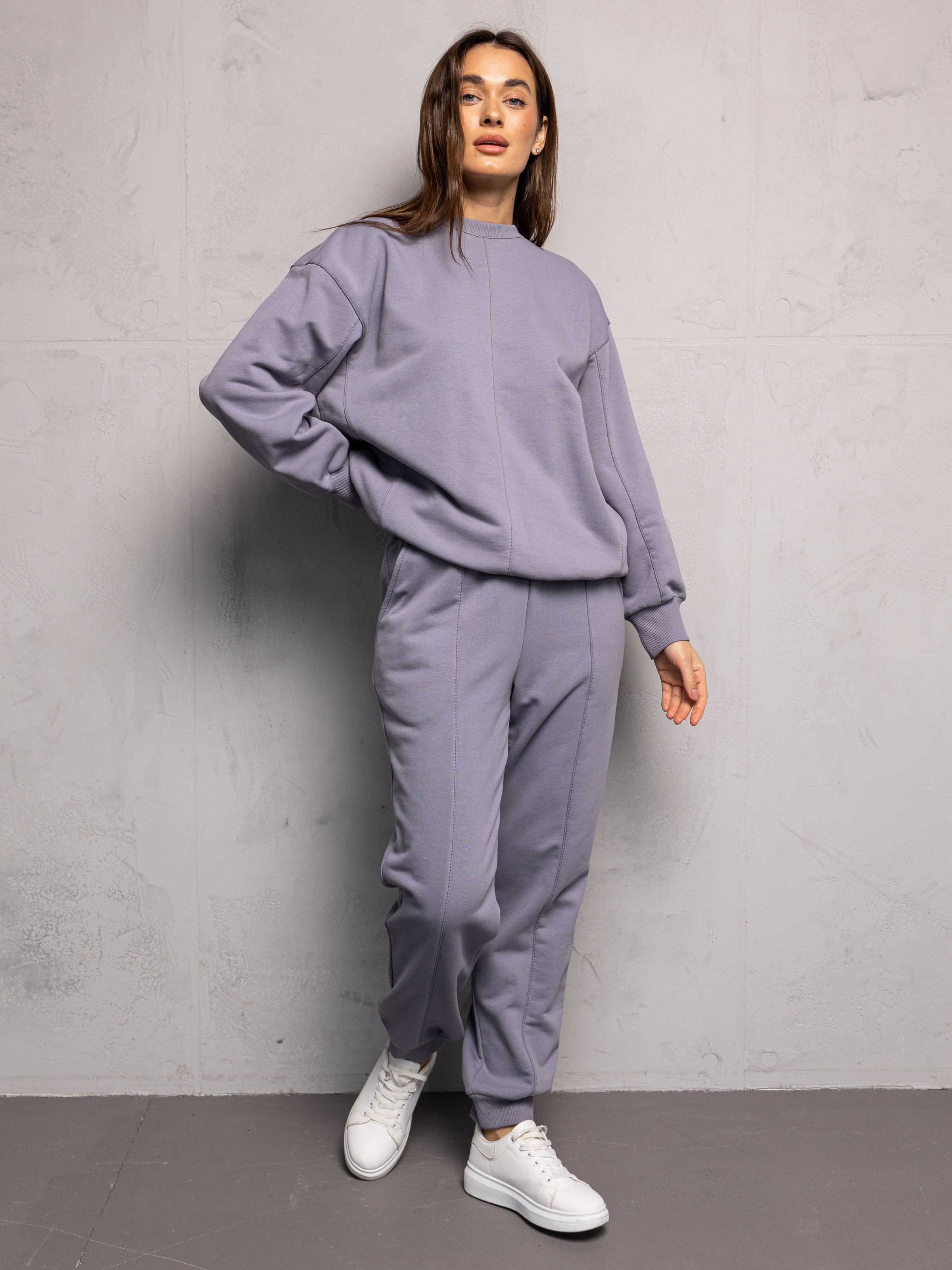 Women's Sports Suit Karly REVER Grey Fleece