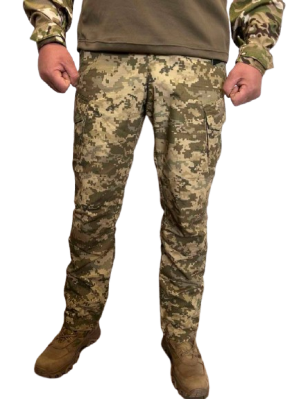 Штани тактичні ріп-стоп Піксель
