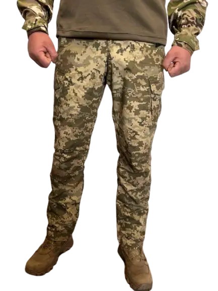 Штани тактичні ріп-стоп Піксель