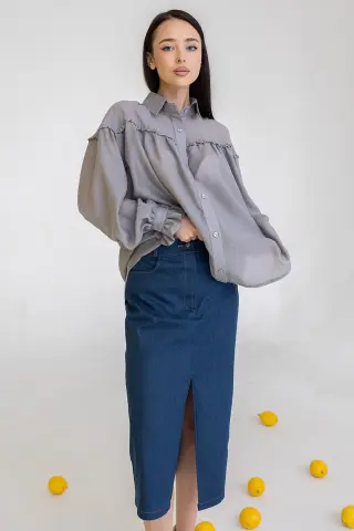 Michelle Shirt Gray