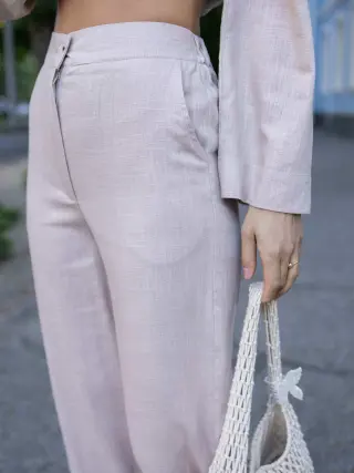 Palazzo pants Toscana beige
