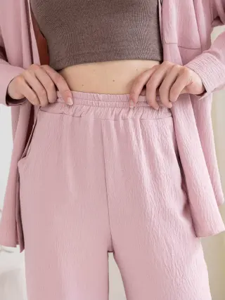 Bella Pants Dark Pink