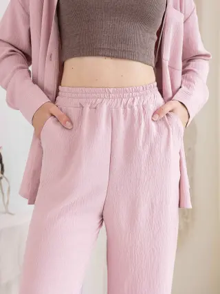 Bella Pants Dark Pink