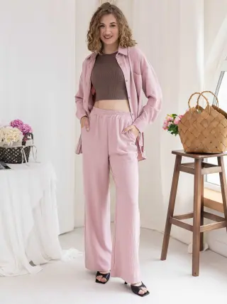 Bella Pants Dark Pink