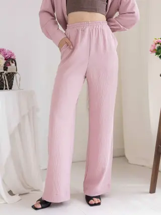Bella Pants Dark Pink