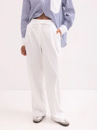 Diana Milk Palazzo Pants