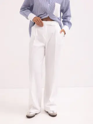 Diana Milk Palazzo Pants