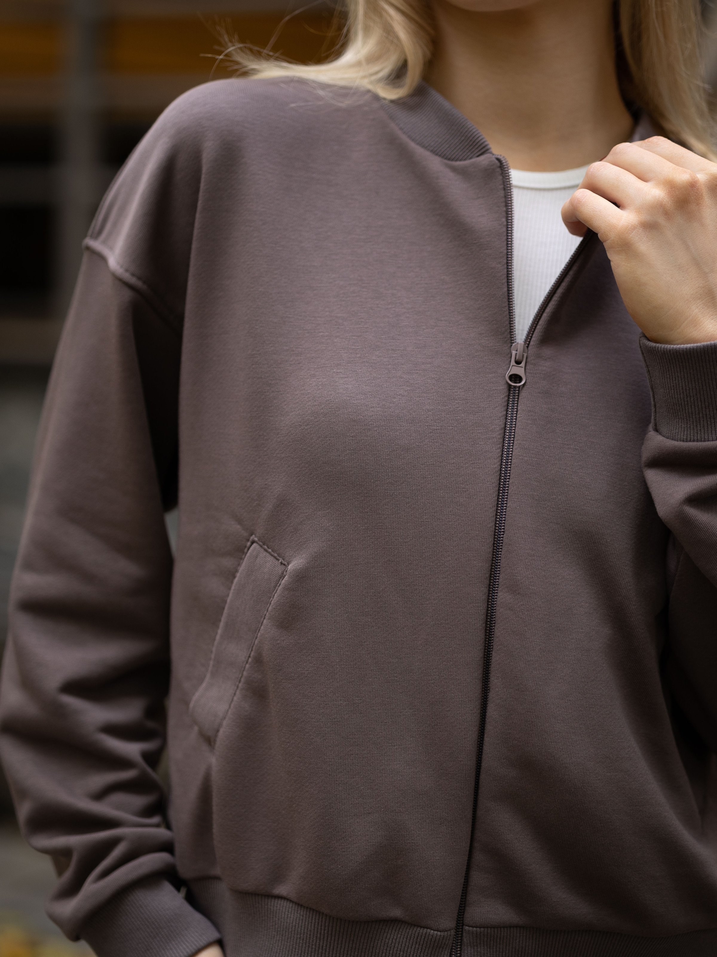 Women's Sports Suit from Fleece Khloya REVER Chocolate