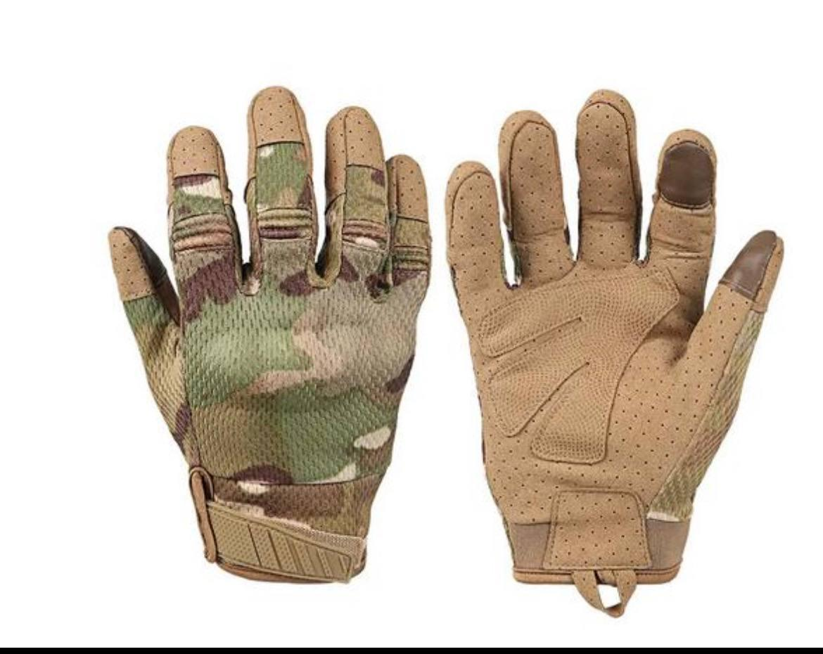 Тактические многофункциональные перчатки (Tactical Gloves A30) с сенсорными пальцами Мультикам