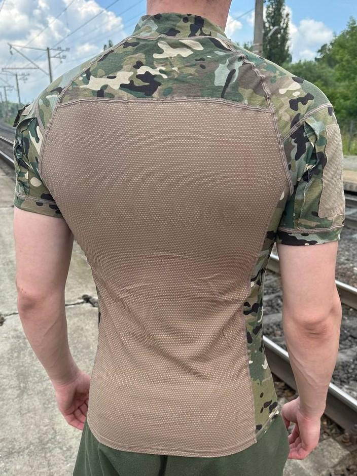 ESDY Tactical Frog T-Shirt Multicam short sleeve tactical undershirt combat shirt