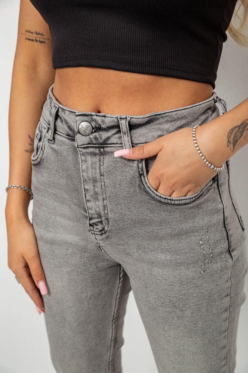 Джинси жіночі Regular Fit, колір сірий, 244R00246