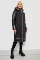 Куртка жіноча довга демісезонна, колір чорний, 244R796 - Photo 4