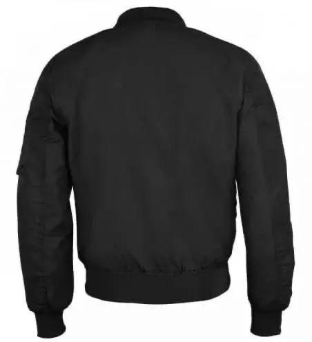 Куртка тактична Mil-Tec бомбер MA-1 Flyers Jacket Чорний