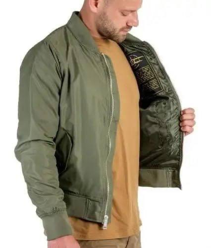 Куртка тактична Mil-Tec бомбер MA-1 Flyers Jacket Олива