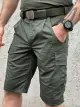 Tactical Thin Shorts Olive Rip-Stop - Photo 1