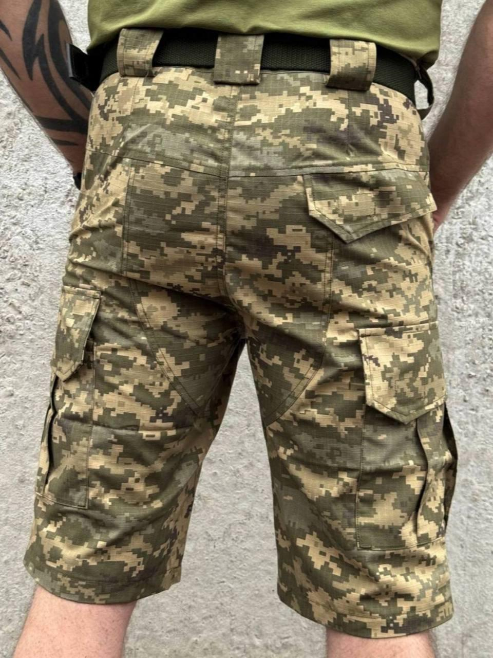 Tactical Thin Shorts Pixel Rip-Stop