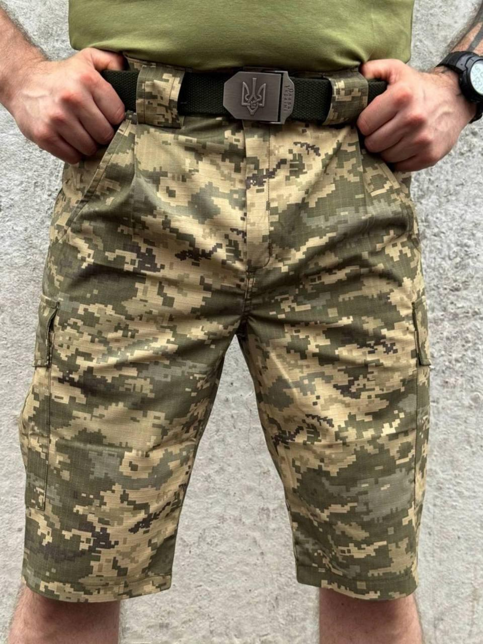 Tactical Thin Shorts Pixel Rip-Stop