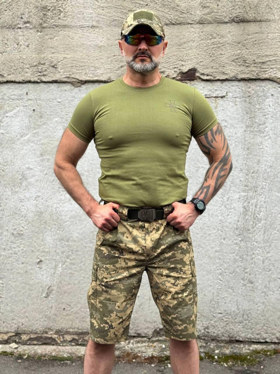 Tactical Thin Shorts Pixel Rip-Stop