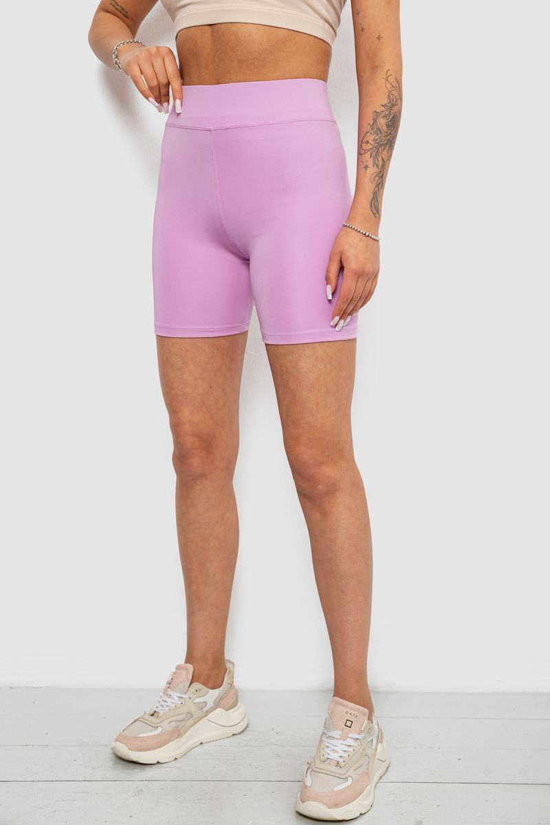 Women's Cycling Shorts Solid Lavender, 214R920