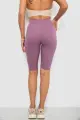 Women's ribbed bike shorts, dark purple color, 214R264 - Photo 4