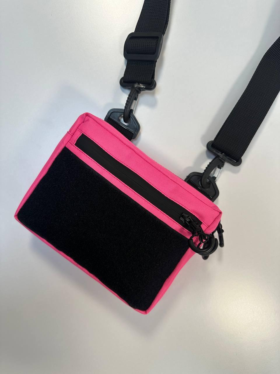 Half-circle bag reduced light pink