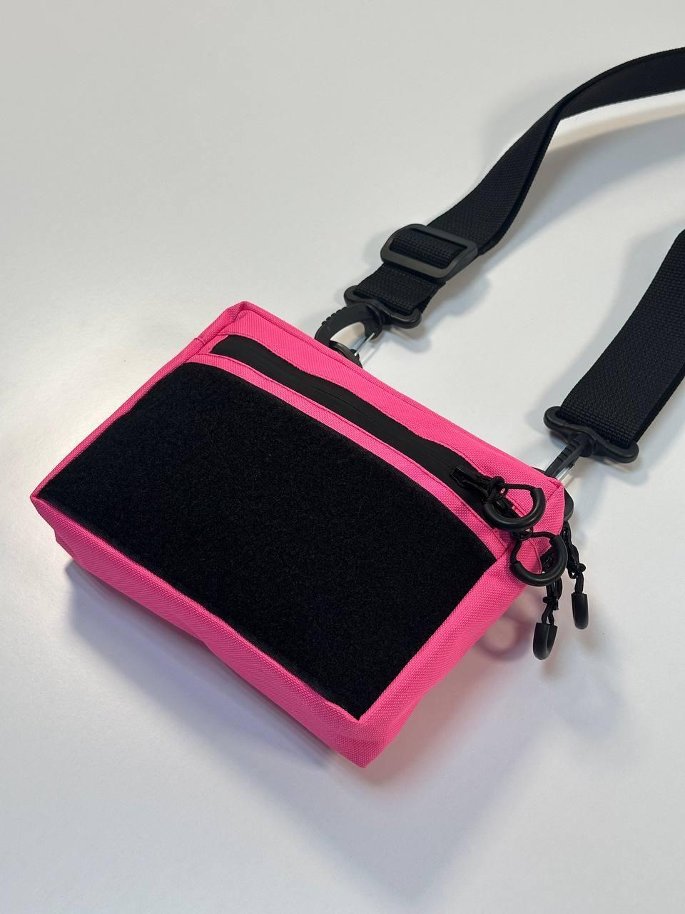 Half-circle bag reduced light pink