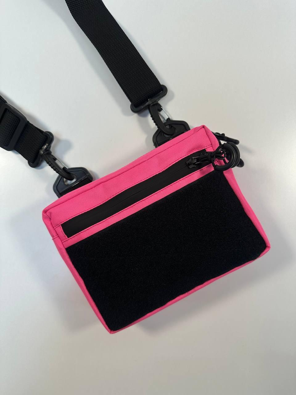 Half-circle bag reduced light pink
