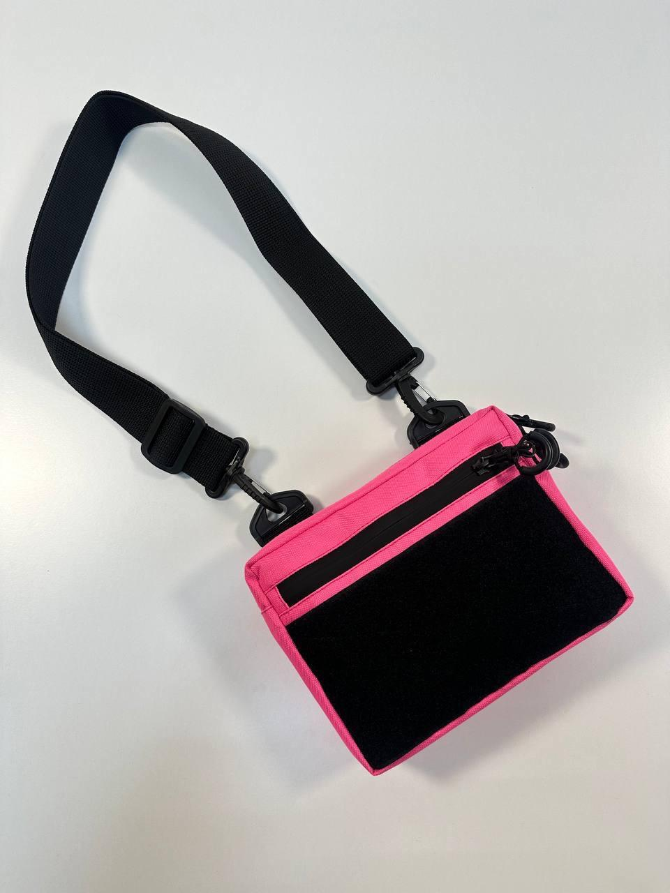 Half-circle bag reduced light pink