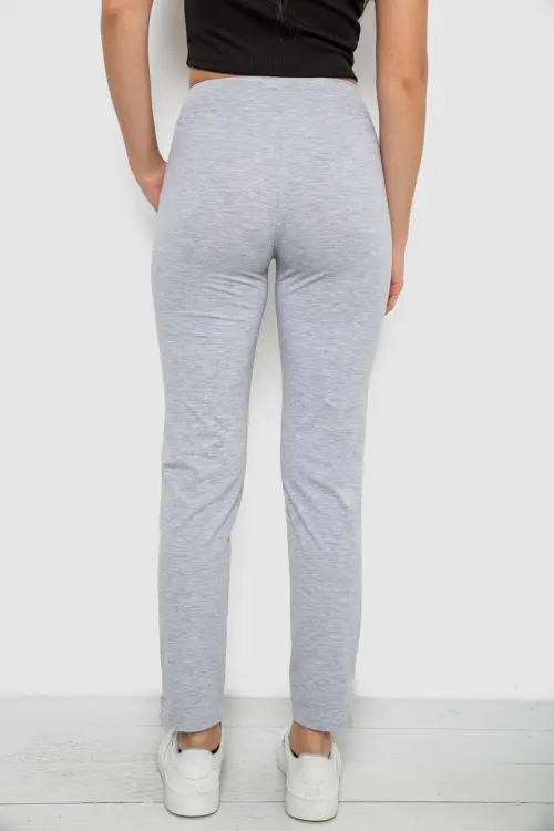 Women's Sports Pants, Light Gray Color, 244R1807