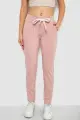 Women's sports pants, peach color, 244R1807-1 - Photo 1