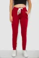 Women's sports pants, burgundy color, 244R1807-1 - Photo 1