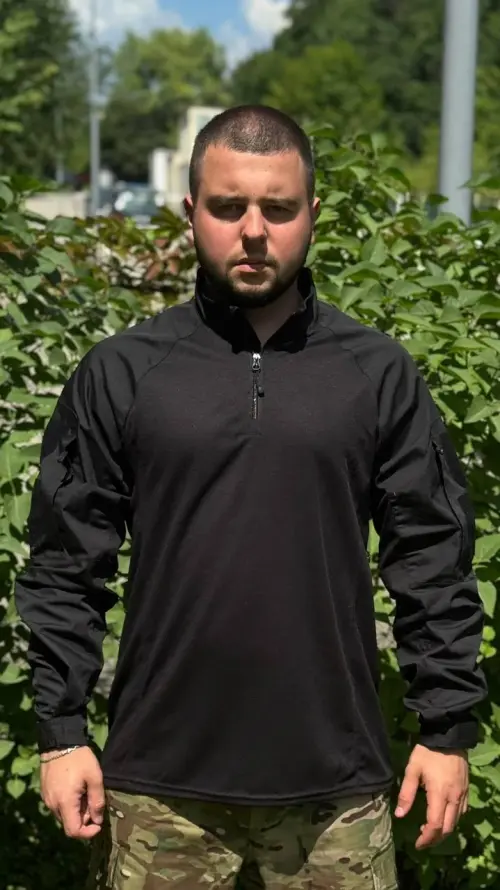 UBACS CoolMax Combat Shirt Black