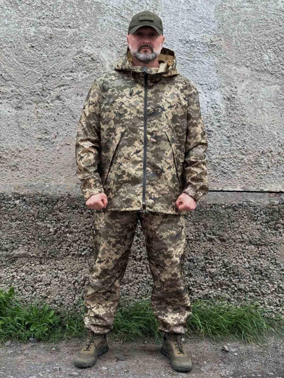 Костюм дощовик маскувальний Піксель