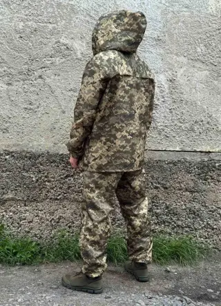 Костюм дощовик маскувальний Піксель