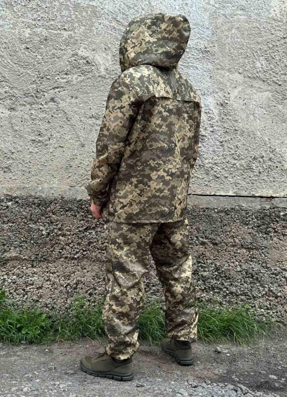 Костюм дощовик маскувальний Піксель