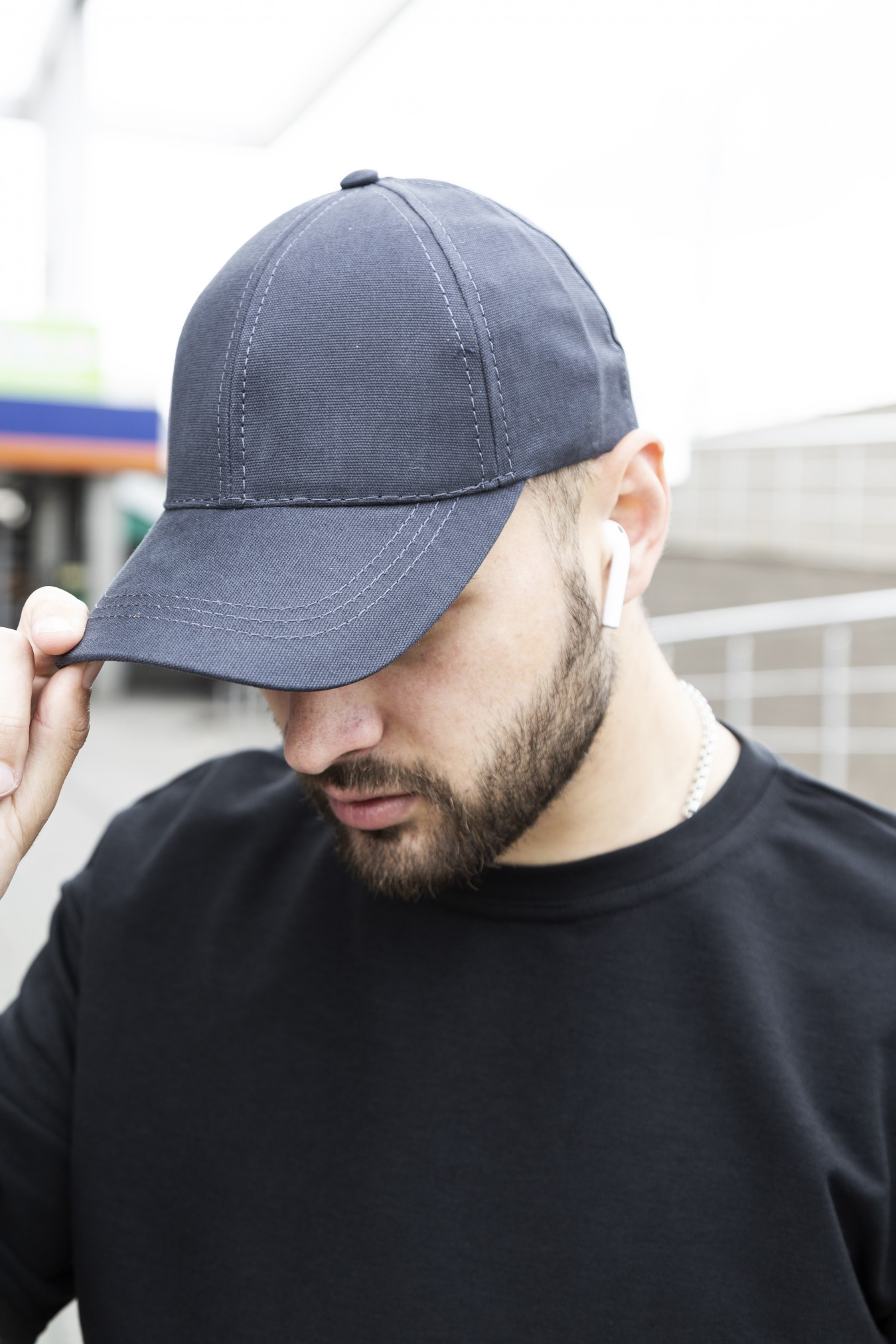 Кепка базова "MyCap" Intruder сіра #