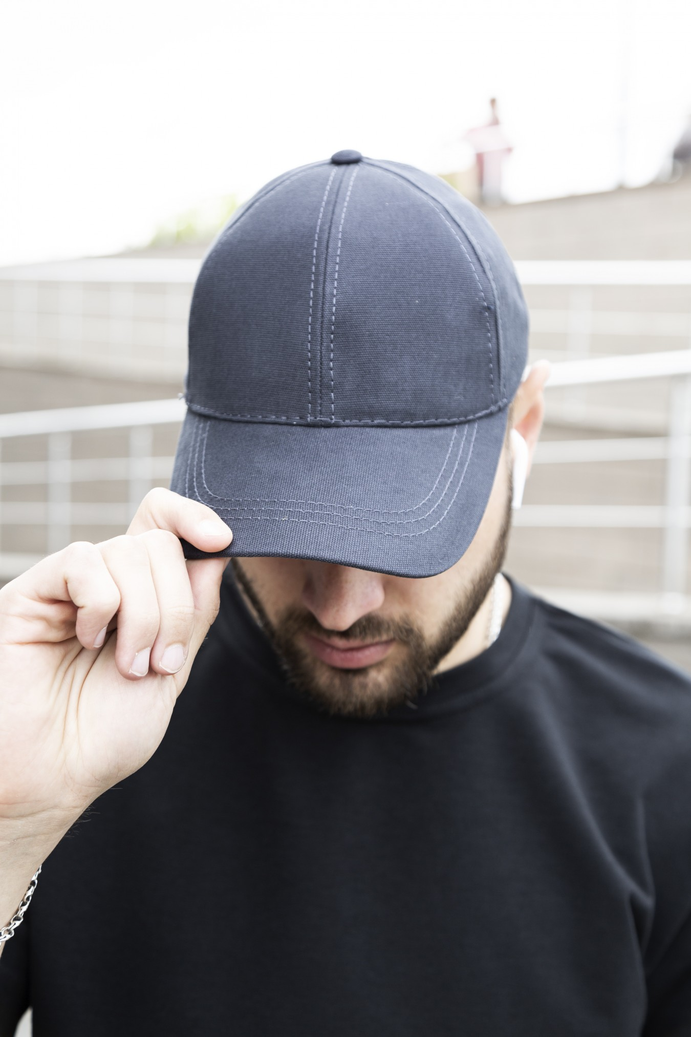 Кепка базова "MyCap" Intruder сіра #