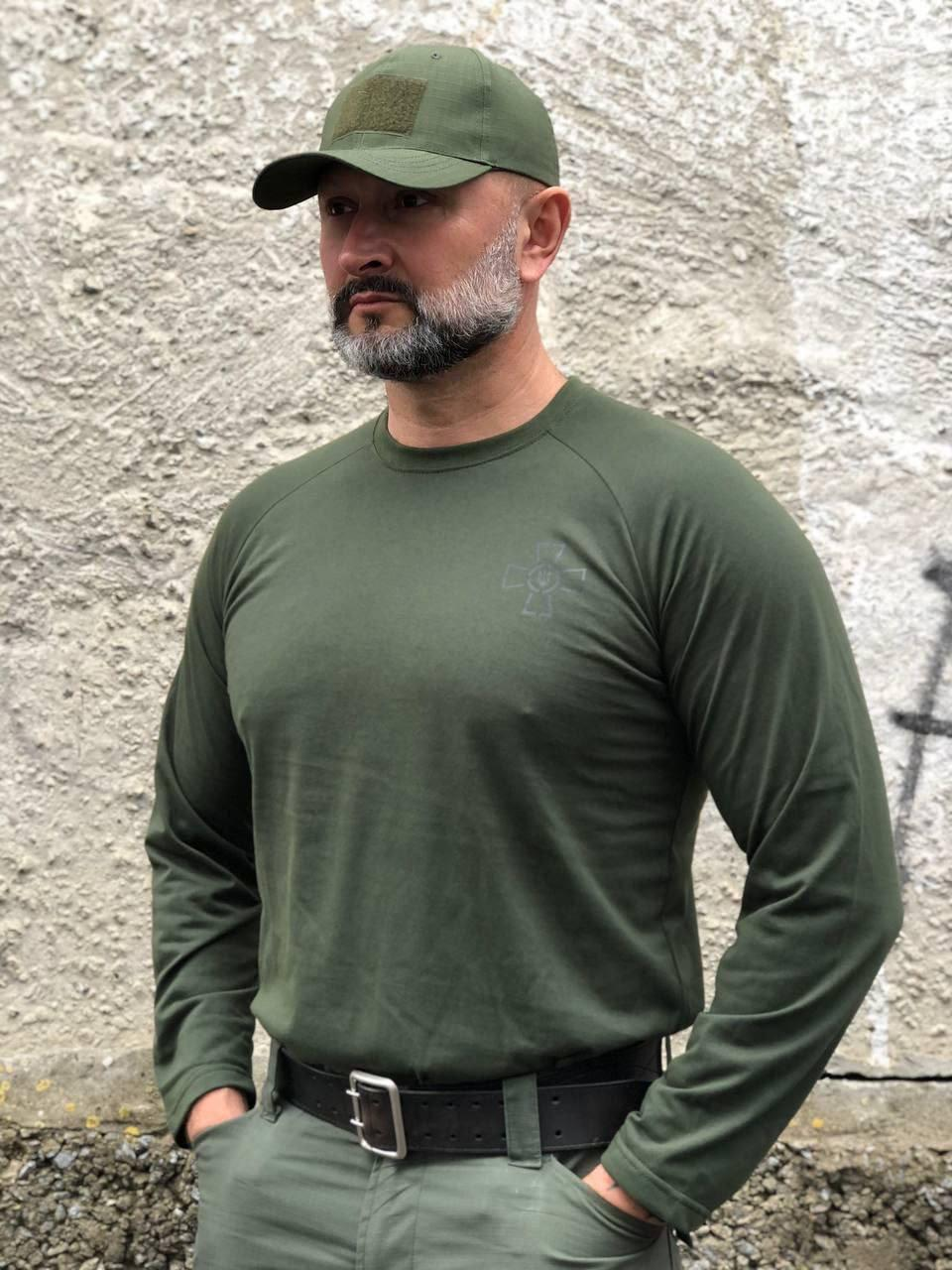 Tactical raglan cotton olive PLUS SIZE