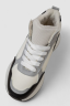 Кросівки жіночі зимові на хутрі, колір чорно-білий, 248RXM21 - Фото 2