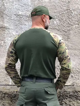Тактичний реглан хб Мультикам